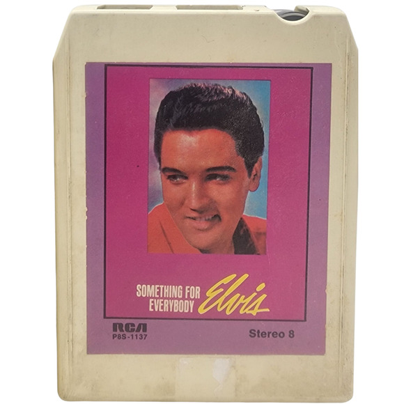 Set Of Three Elvis Presley 8-Tracks Fun In Acapulco Moody Blue Something For Eve - Picture 4 of 7